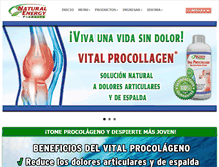 Tablet Screenshot of procolageno.com